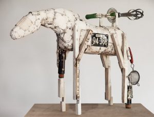 Equus Gehry - Sculpture by Ben Kikuyama