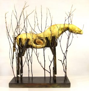 The Vine - sculpture by Ben Kikuyama
