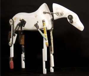 Work Horse - Sculpture by artist Ben Kikuyama